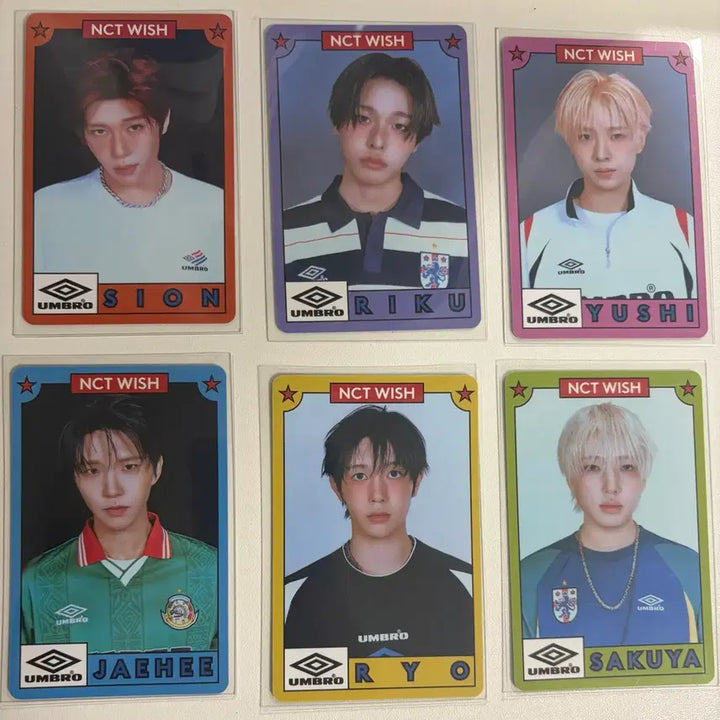 [BUNJANG] NCT WISH Umbro Photocard / 엔시티 위시 엄브로