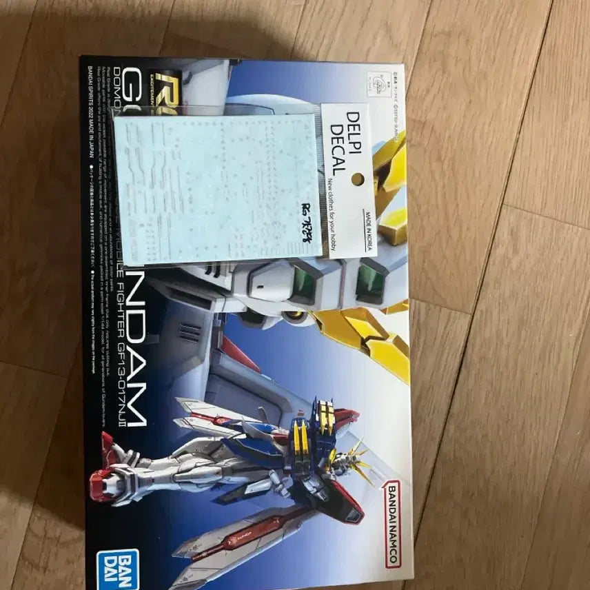 [BUNJANG] Bandai RG God Gundam + Wet Decal Set (Sealed) / 건담 rg갓건담+습식데칼 미개봉 세트 팔아요