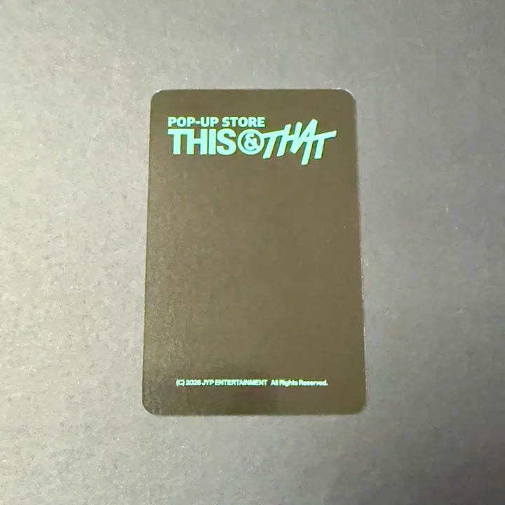 [BUNJANG] Stray Kids Changbin THIS&amp;THAT Lucky Draw Photocard / 스트레이키즈 창빈 디스앤댓 팝업 럭드 THIS&amp;THAT