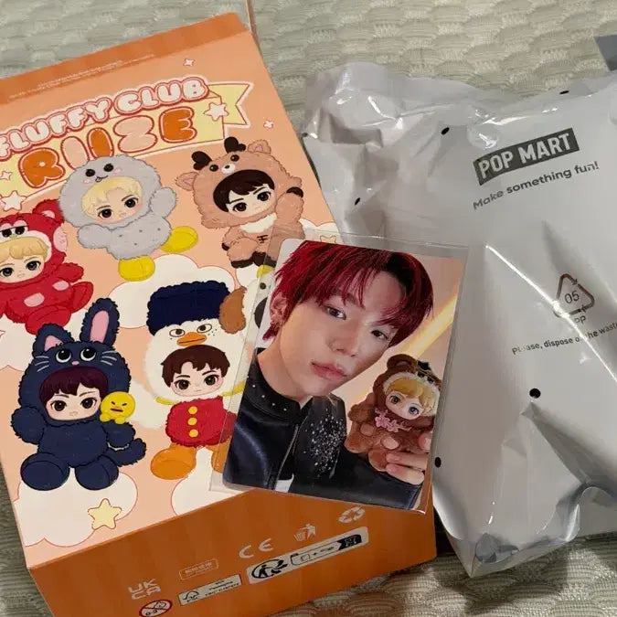 [BUNJANG] RIIZE Shotaro Rizco Fluffy Doll Keychain / (시크릿)라이즈 팝마트 콜라보 - 리즈코 쇼타로 플러피 인형키링
