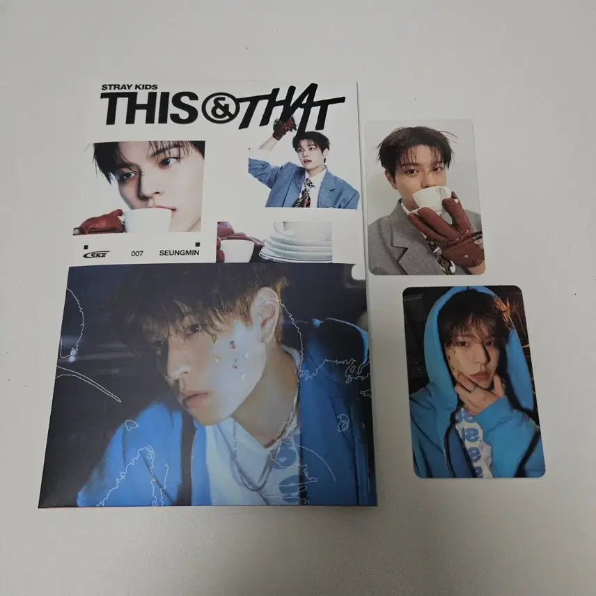 [BUNJANG] Stray Kids Seungmin This &amp; That Personal &amp; AND Version Set / 승민 세트/ 스트레이키즈 디스앤댓 개인반 &amp; 앤드버전 this&amp;that