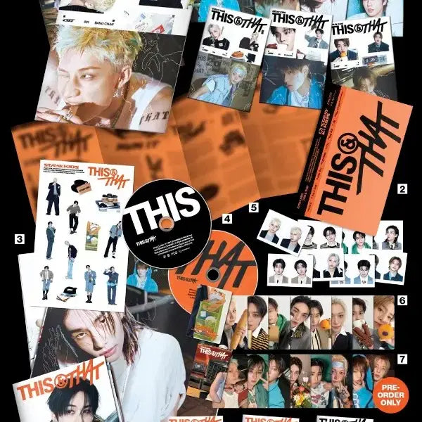 [BUNJANG] Stray Kids Seungmin This &amp; That Personal &amp; AND Version Set / 승민 세트/ 스트레이키즈 디스앤댓 개인반 &amp; 앤드버전 this&amp;that