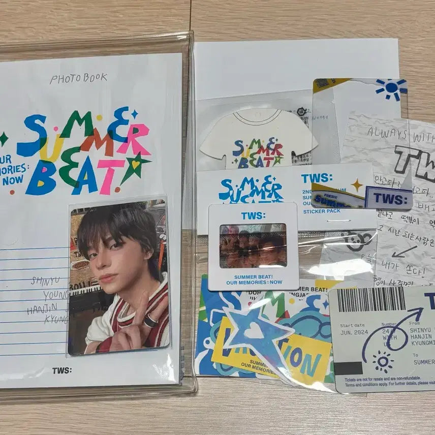 [BUNJANG] TWS Summer Beat Album Unsealed / 투어스 썸머비트 개봉앨범