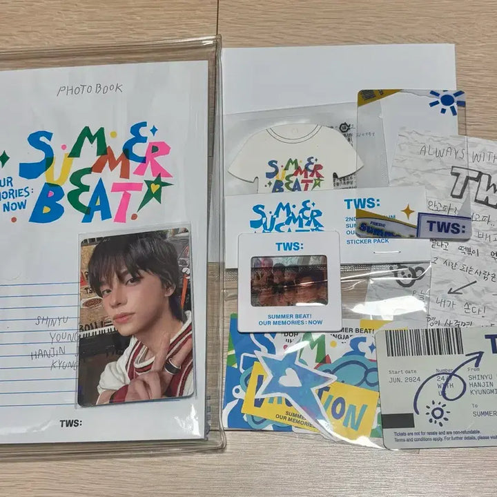 [BUNJANG] TWS Summer Beat Album Unsealed / 투어스 썸머비트 개봉앨범