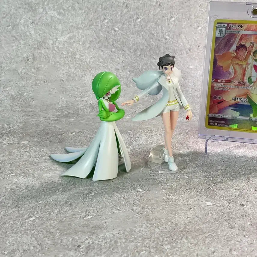 [BUNJANG] BQG Studio Carnes &amp; Gardevoir 1/20 Pokemon Resin Figure / [포켓몬 레진] 1/20 카르네&amp;가디안
