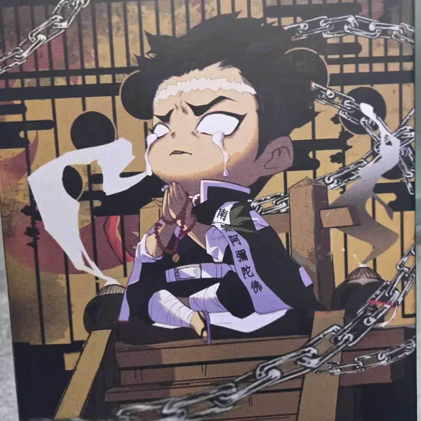 [BUNJANG] Demon Slayer Gyomei Hando Resin Figure (Sealed) / 택포22)귀멸의 칼날 귀칼 교메이 쇼핸드 레진 피규어 미개봉