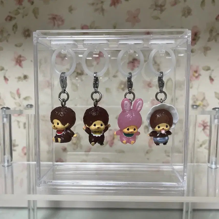 [BUNJANG] Monchhichi Seal Gacha Series 2 Full Set / 몬치치 메지루시 가챠 2탄 4종 일괄