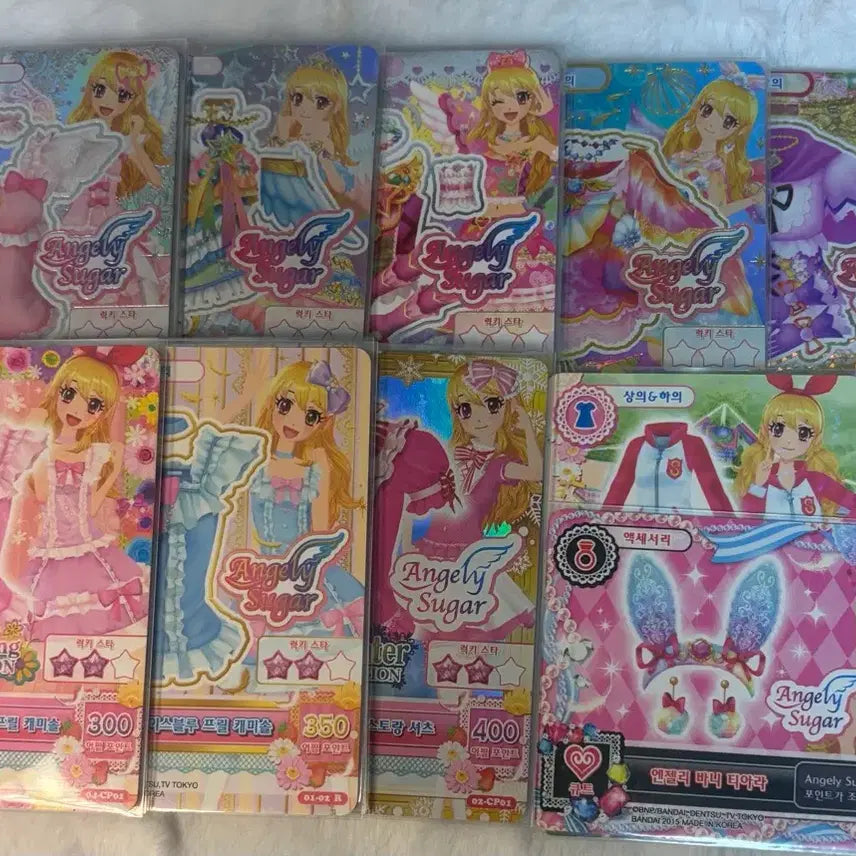 [BUNJANG] Aikatsu! Ichigo Hoshimiya Aurora Kiss, Star Festival, Lyra Fairy Set / 아이엠스타 아이카츠 라임 한판 세트(오로라키스, 스타페스티벌, 리라페어리 등)