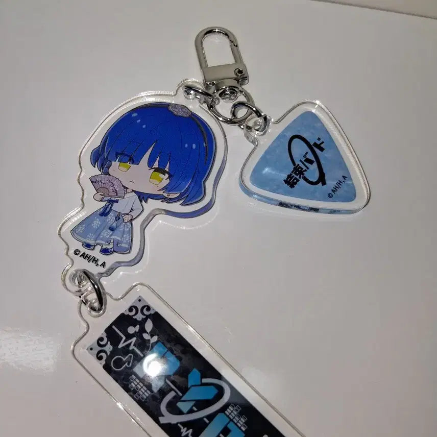 [BUNJANG] Bocchi the Rock! Animate Collaboration Cafe Acrylic Keyring Hanbok Ver. - Ryo / [봇치더락 애니메이트 콜라보 카페] 아크릴 키링 한복 버전 - 료