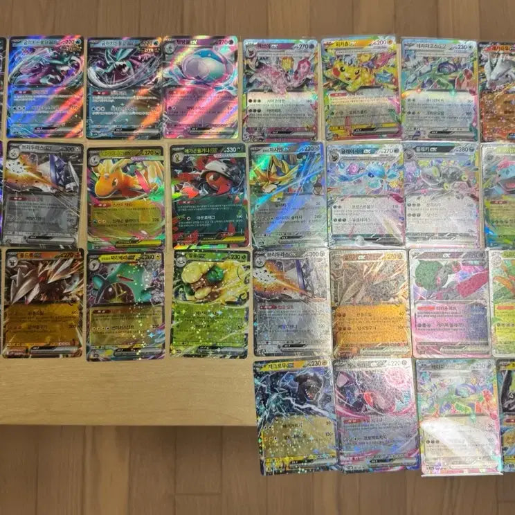 [BUNJANG] Pokemon Cards EX 57 Card Bundle Set / 포켓몬 카드 ex 57종 일괄 판매
