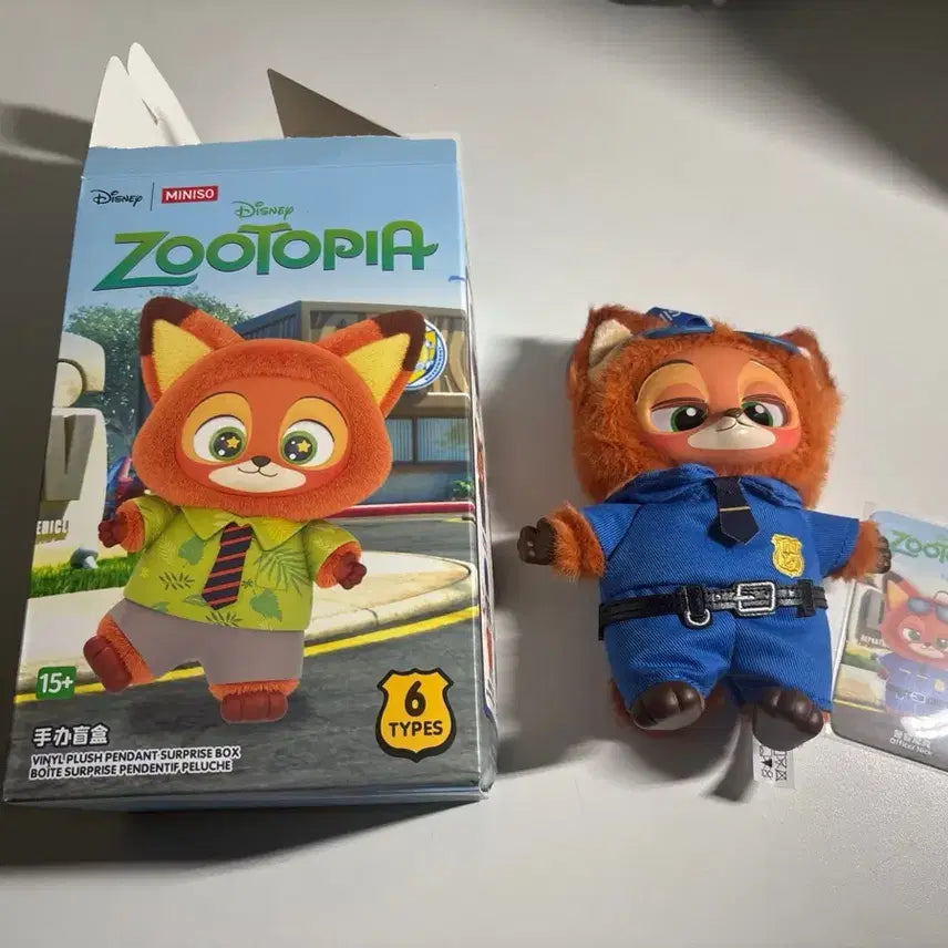 [BUNJANG] Zootopia Nick Wilde Mini Doll / 주토피아 미니소 닉 인형 판매합니다