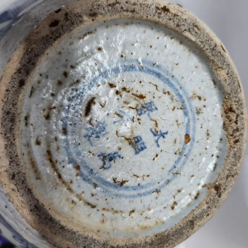 [BUNJANG] Large Blue-and-White Porcelain Vase / 청화백자 중국도자기 대형 화병