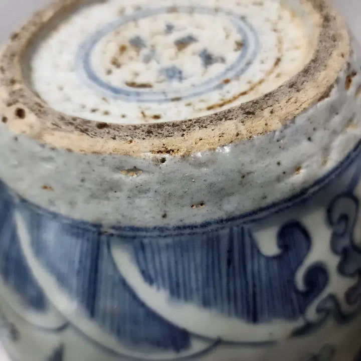 [BUNJANG] Large Blue-and-White Porcelain Vase / 청화백자 중국도자기 대형 화병