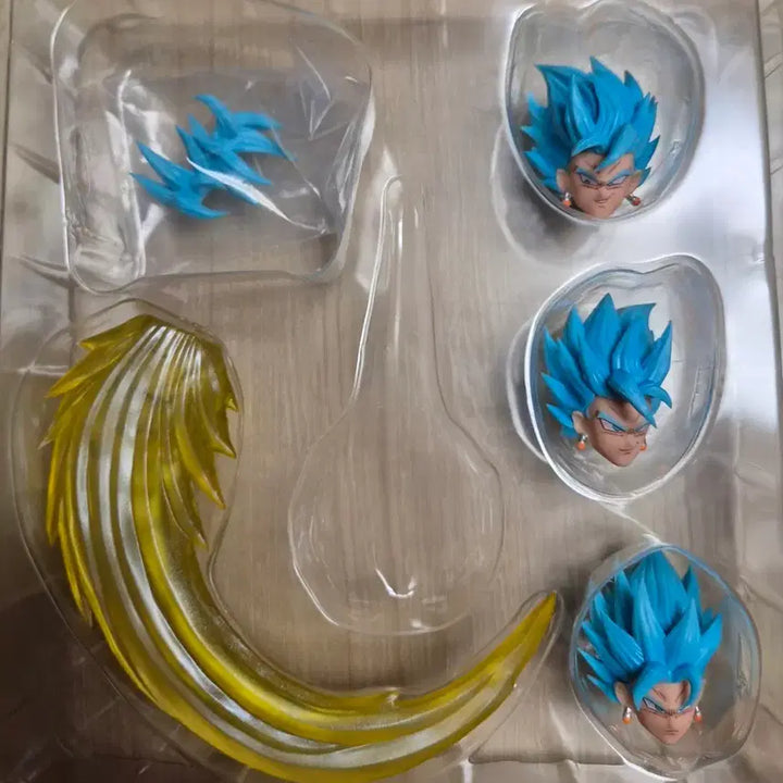 [BUNJANG] Dragon Ball YGMV OC Vegito Blue Head Option Parts Figure / 드래곤볼 ygmw oc 베지트 블루 헤드 옵션파츠 갓 헤드 파츠 피규어 팝니다