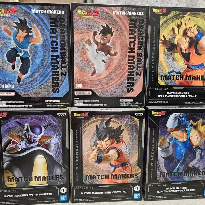[BUNJANG] Matchbox Dragon Ball 6-Piece Set with Acrylic Base (Japan Domestic) / 매치메이커 드래곤볼 6종세트 (일본내수용-아크릴베이스포함)