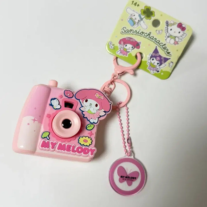 [BUNJANG] Sanrio My Melody Mini Beam Camera Keychain / 산리오 마이멜로디 미니빔 카메라 키링