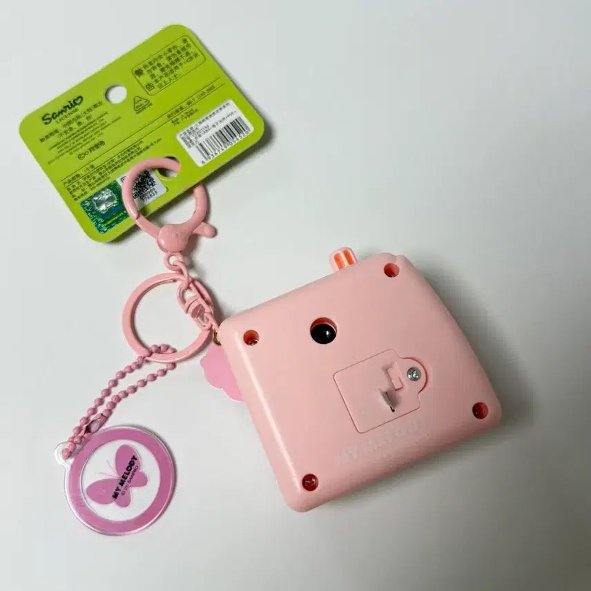 [BUNJANG] Sanrio My Melody Mini Beam Camera Keychain / 산리오 마이멜로디 미니빔 카메라 키링