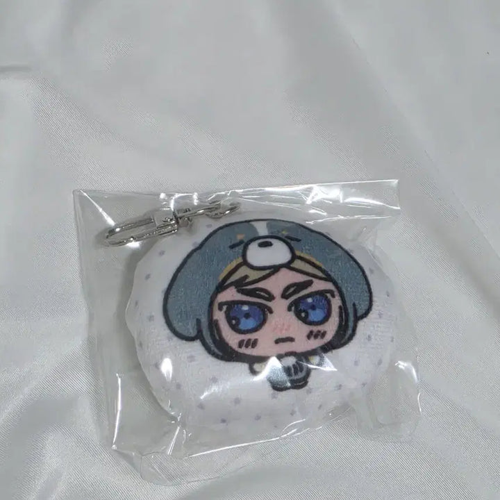 [BUNJANG] Attack on Titan Erwin Smith &amp; Levi Ackerman Double-Sided Cushion Keychain (Sealed) / [미개봉] 진격의거인 진격거 에루리 쿠션키링 양면 엘빈 리바이 키링