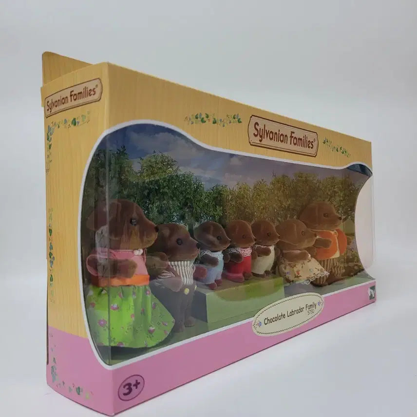 [BUNJANG] Sylvanian Families Chocolate Labrador Retriever Family Set - Sealed / 단종)실바니안 초콜릿 래브라도 리트리버 대가족  올드 미개봉
