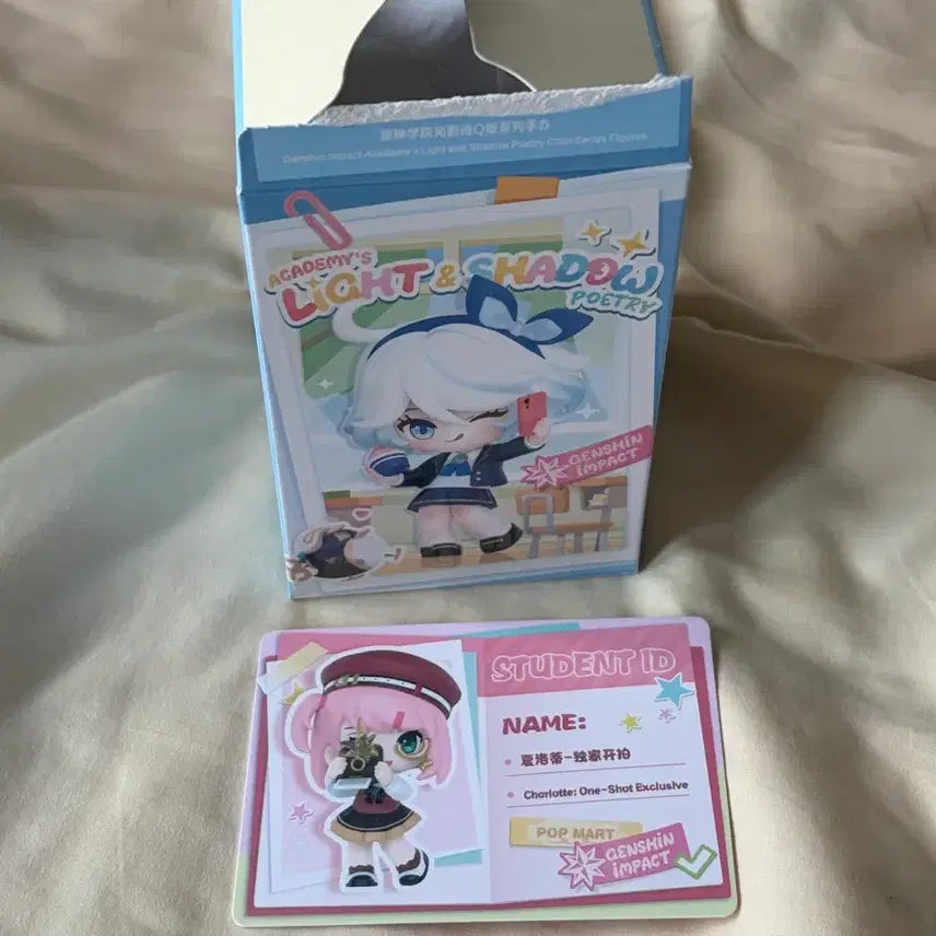 [BUNJANG] Genshin Impact Pop Mart Figure Charlotte (Light and Shadow&