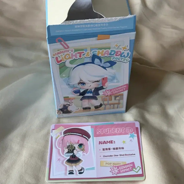 [BUNJANG] Genshin Impact Pop Mart Figure Charlotte (Light and Shadow&