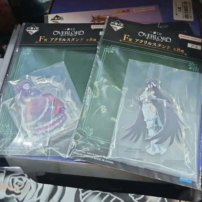 [BUNJANG] Ichiban Kuji Overlord Series F Prize Acrylic Standee - Shalltear Bloodfallen &amp; Albedo (Sealed) / 미개봉 제일복권 오버로드 F상 샤르티아 블러드폴른 알베도 아크릴 스탠드