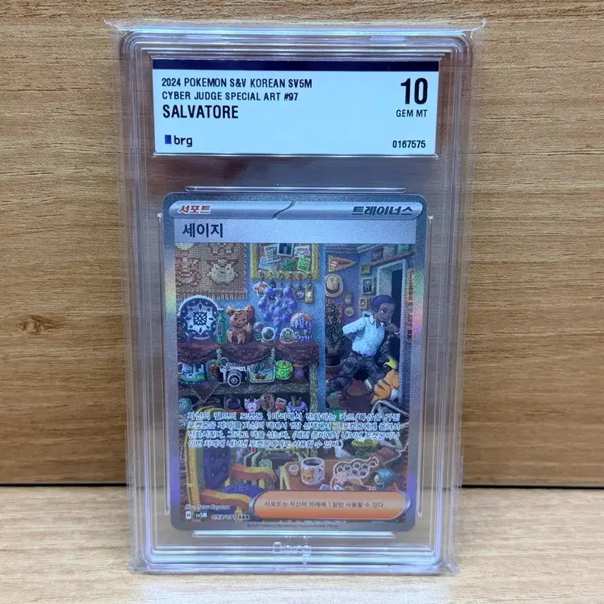 [BUNJANG] Pokemon Card Sage SAR BRG10 / 포켓몬카드 세이지 sar brg10 팝니다