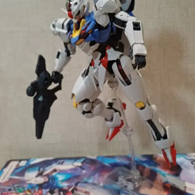 [BUNJANG] Full Mechanics (FM) Gundam Aerial - 1/100 Scale - Bandai Original - Assembled - Unused Decals / 풀메카닉스(FM) 에어리얼 건담 가조립 (반다이 정품, 풀구성 / 미사용 데칼)