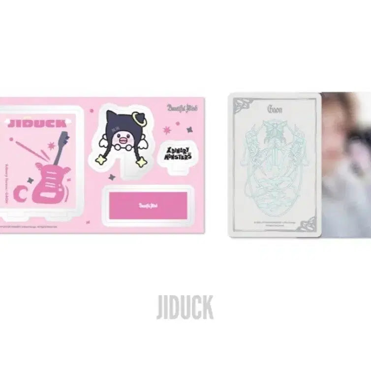 [BUNJANG] Xdinary Heroes Gaon Jiduk Acrylic Stand with Photocard / 엑디즈 가온 지덕 아크릴 스탠드 포카 포함