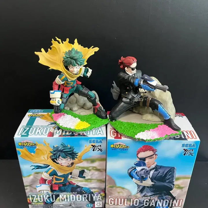 [BUNJANG] My Hero Academia Izuku Midoriya &amp; Shoto Todoroki Julio X-ROS LINK Figure (Unsealed) / 개봉품 나의히어로아카데미아 미도리야 피규어 줄리오 피규어 미도리야줄리오 피규어 엑스로스링크