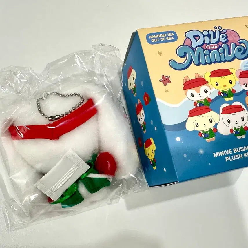[BUNJANG] Minibricks Busan Pop-up Exclusive Cherry Random Plush Keychain / 부산 미니브 팝업 랜덤 인형키링(체리)