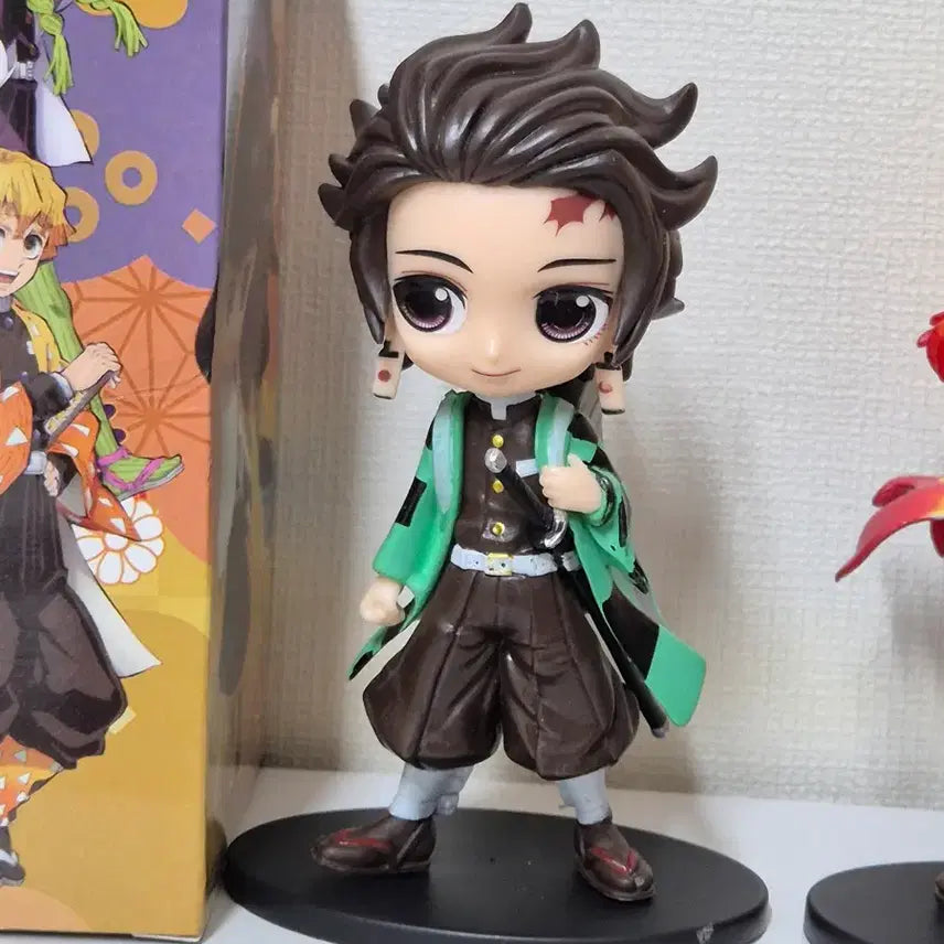 [BUNJANG] Demon Slayer Tanjiro &amp; Rengoku Figure Bundle Set / 귀멸의 칼날 피규어 탄지로 렌고쿠