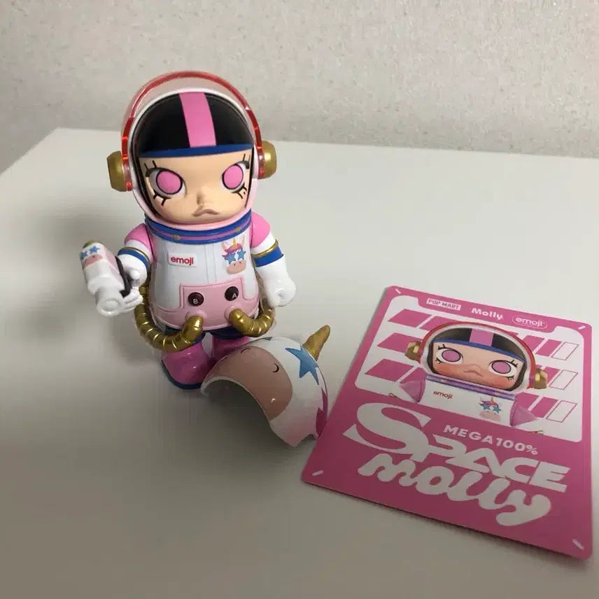 [BUNJANG] Pop Mart Space Molly Emoji Series Secret Unicorn / 팝마트 스페이스 몰리 이모지 시리즈 시크릿 유니콘