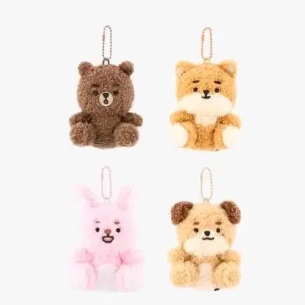 [BUNJANG] DAY6 Denimals Plush Sitting Doll Set (Pil/Don) / DAY6 데니멀즈 플러시 시팅 필/돈
