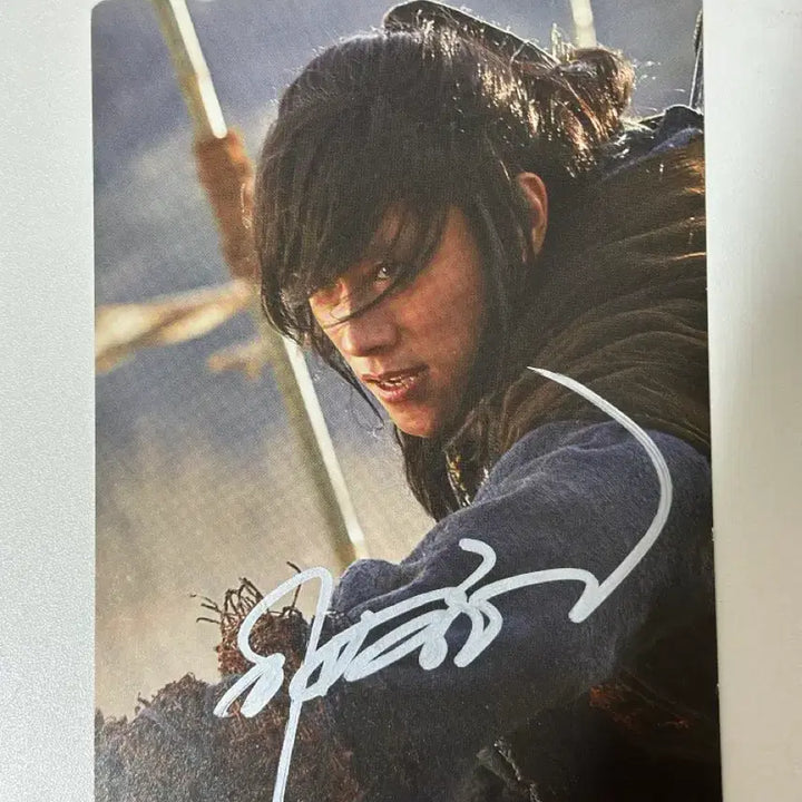 [BUNJANG] Lee Byung Hun Autographed Postcard / 이병헌 친필싸인엽서