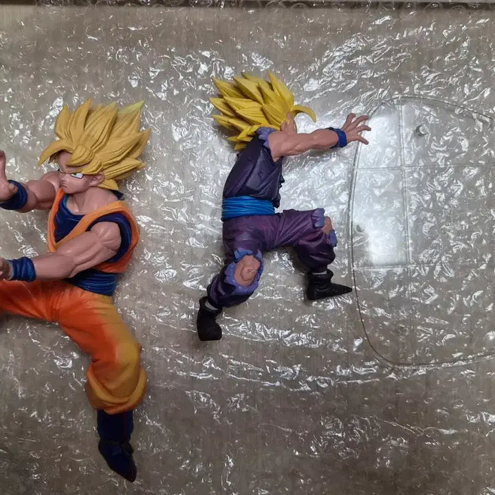 [BUNJANG] Dragon Ball Dramatic Showcase Goku Gohan Father-Son Kamehameha Figure / 드래곤볼 드라마틱 쇼케이스 오공 오반 부자 에네르기파 피규어 팝니다