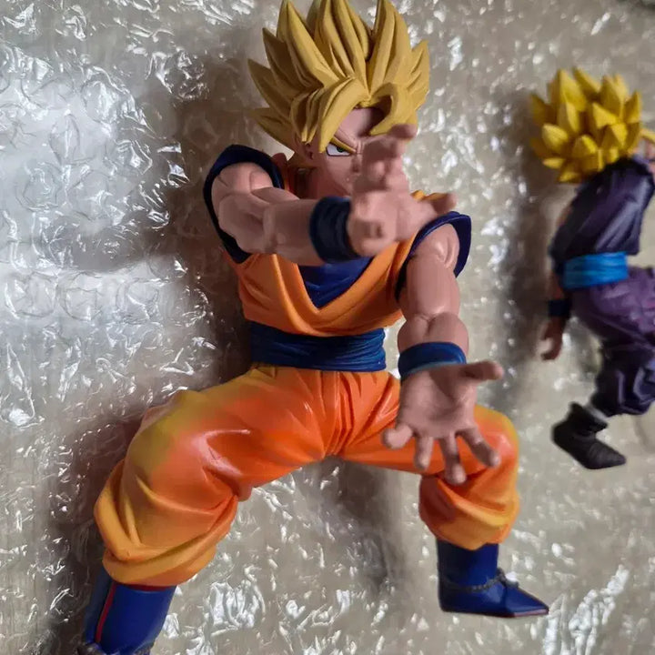 [BUNJANG] Dragon Ball Dramatic Showcase Goku Gohan Father-Son Kamehameha Figure / 드래곤볼 드라마틱 쇼케이스 오공 오반 부자 에네르기파 피규어 팝니다
