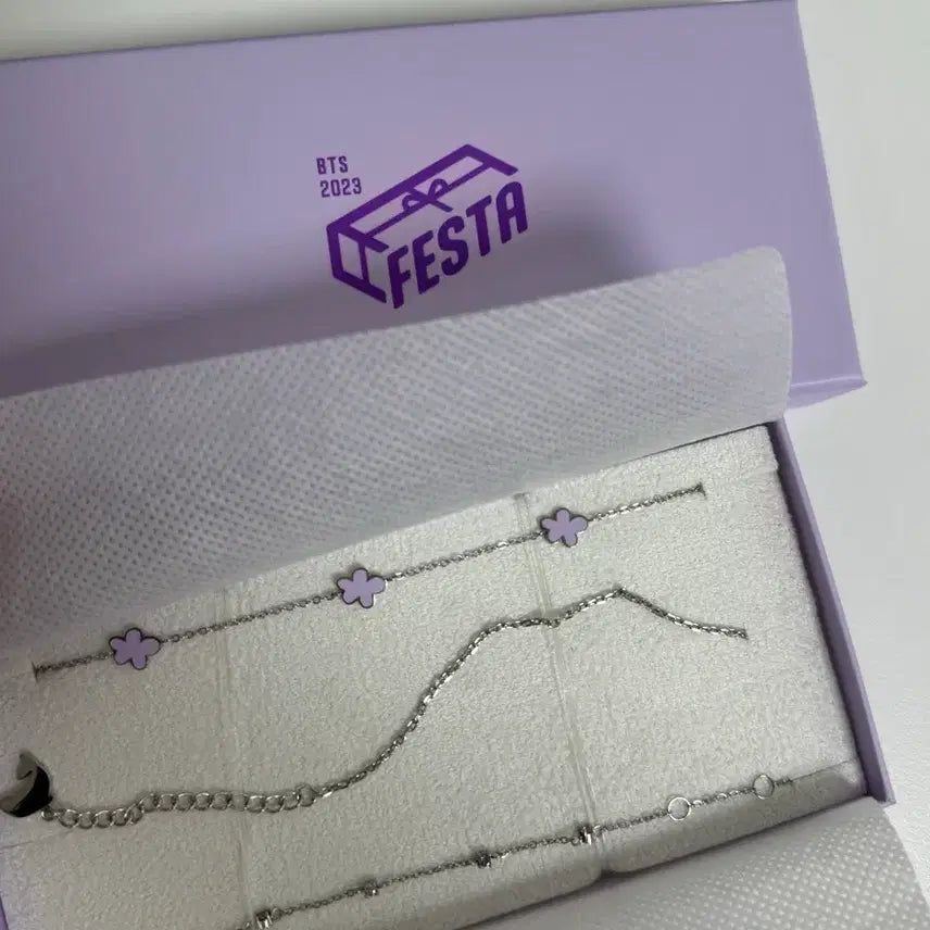 [BUNJANG] BTS 2023 FESTA Bracelet Set / 방탄소년단 2023 페스타 팔찌 세트