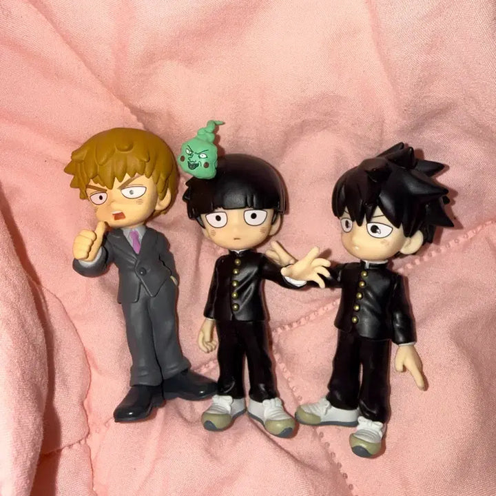 [BUNJANG] Mob Psycho 100 Figure Set (3 Types) / 모브사이코 100 몹싸 피규어 3종 레이겐 리츠 모브 일괄 양도합니다