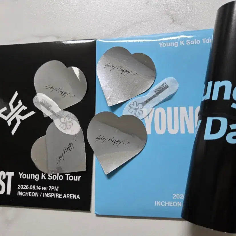 [BUNJANG] Young K Concert Confetti / 영케이 콘서트 입장키트 컨펜티 팬기프트 슬로건