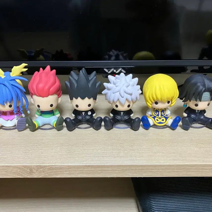 [BUNJANG] Hunter x Hunter Yorknew City Peta Doll Full Set / 헌터헌터 요크신 시티 페타돌 전종