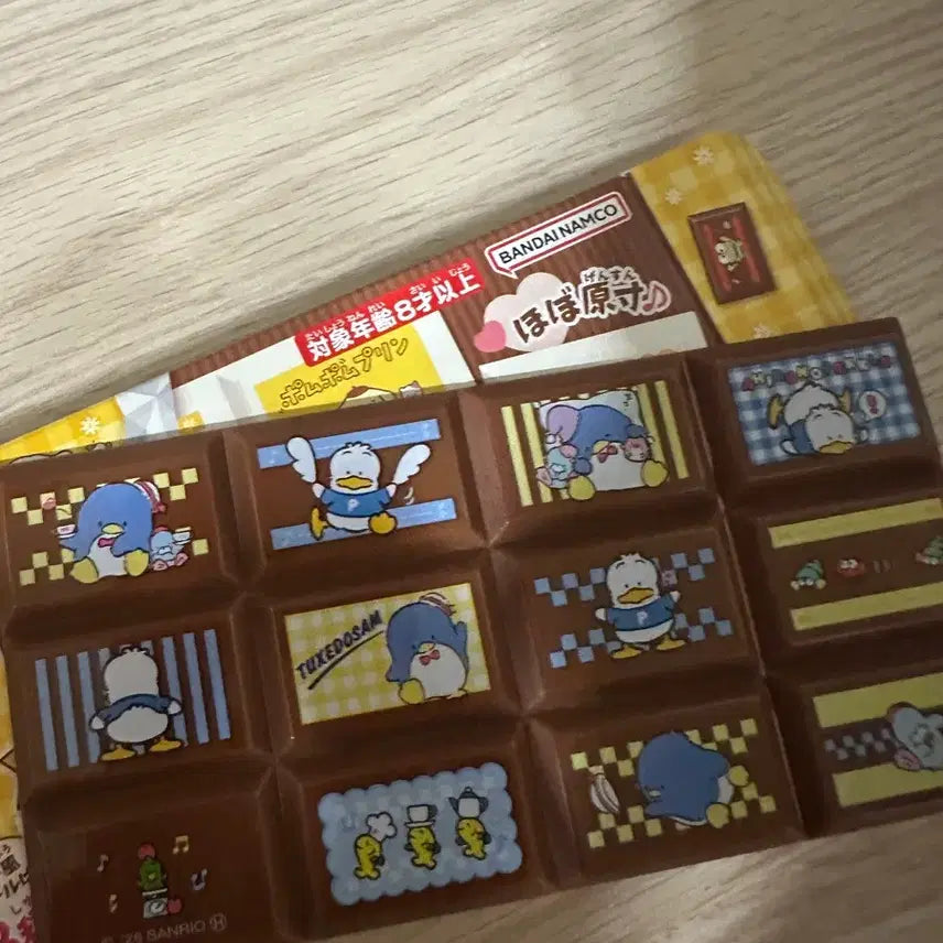 [BUNJANG] Chocolate Sticker Penguin / 초콜릿스티커 펭귄
