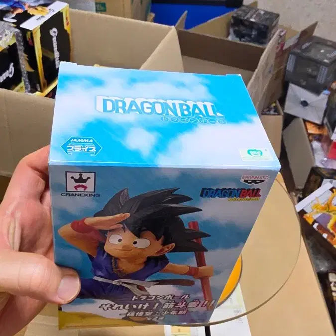 [BUNJANG] Banpresto Dragon Ball Kid Goku with Flying Nimbus Figure / (번장최저가미개봉)드래곤볼 손오공 소년기ver with 근두운 - 반프레스토