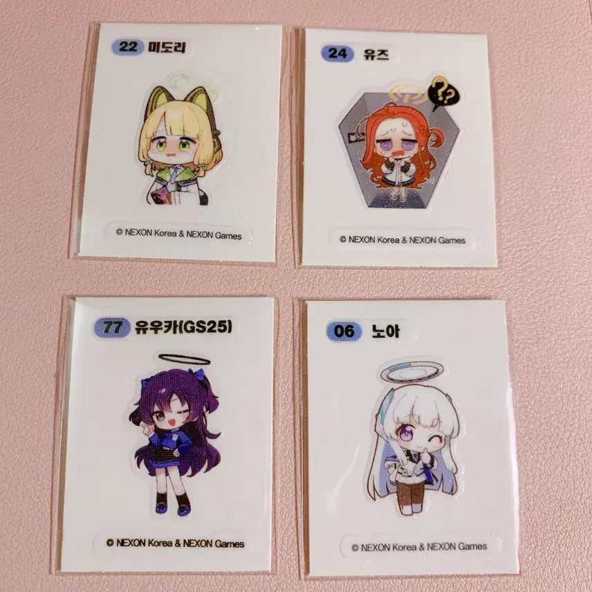 [BUNJANG] Blue Archive Sticker Bundle Set / 일괄)블루아카이브 띠부씰 스티커