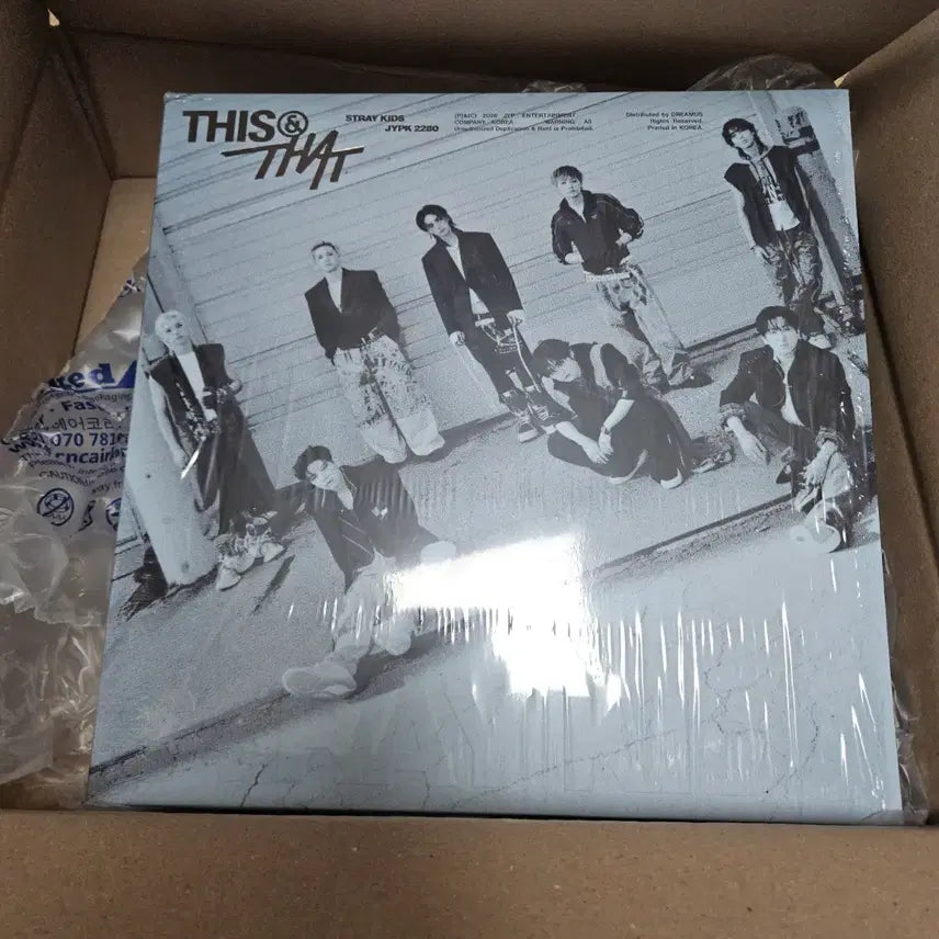[BUNJANG] Stray Kids "This &amp; That" LP Limited Edition Album / 스트레이키즈 디스앤댓 LP 엘피 버전 한정반 앨범 this&amp;that