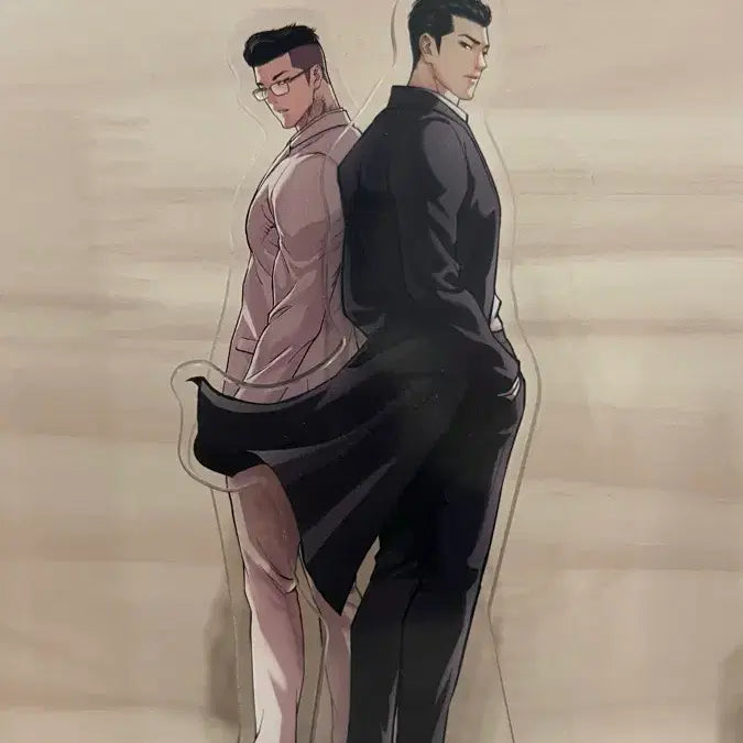 [BUNJANG] Lookism Kim Kibum &amp; Seo Sung-eun Acrylic Stand (Unused Film) / 필름안뗌) 외지주 인천 김기명 서성은 아크릴 스탠드