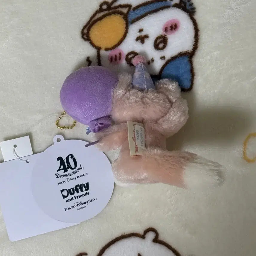 [BUNJANG] DisneySea Limited 40th Anniversary LinaBell Plush Keychain / 도쿄 디즈니씨 한정 40주년 리나벨 인형 키링