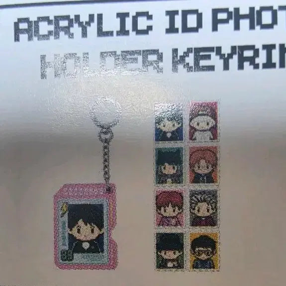 [BUNJANG] G-Dragon Pop-Up Acrylic ID Photo Holder Keyring / gd 팝업 아크릴 ID 포토 홀더 키링