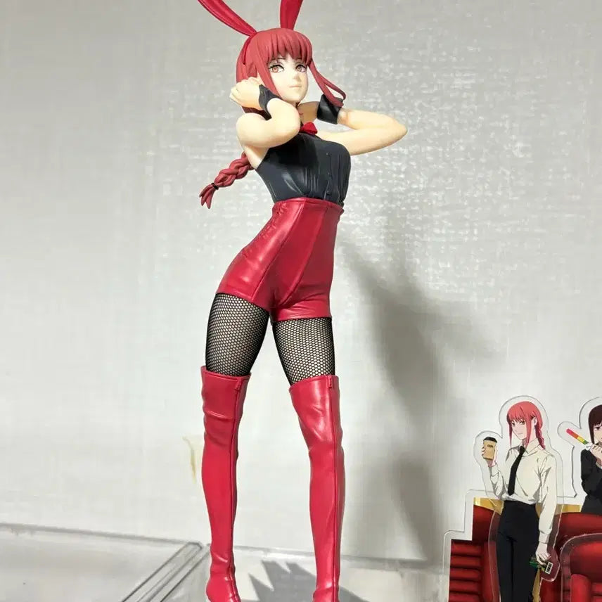 [BUNJANG] Chainsaw Man Makima Bunny Girl Figure &amp; Acrylic Stand / (일괄) 체인소맨 Bitcute 마키마 바니걸 피규어,아크릴