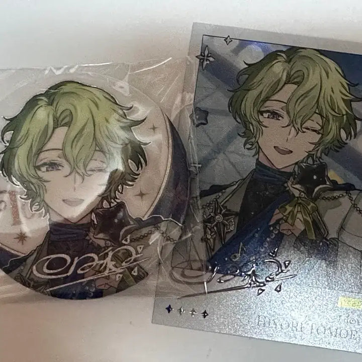 [BUNJANG] Ensemble Stars! Popup Can Badges &amp; Polaroid Set - Hiyori &amp; Hinata / 앙스타) 팝업 캔뱃지+폴라로이드 히요리 +히나타뱃지